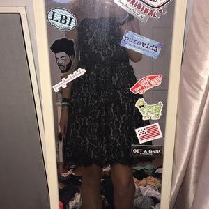 strapless formal dress